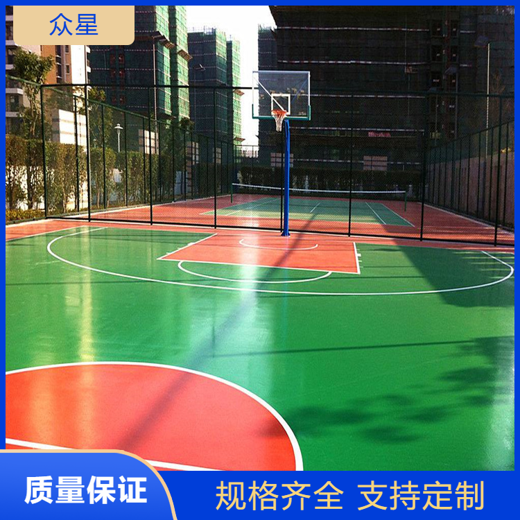 吉安市塑胶篮球场塑胶篮球场 - 方案